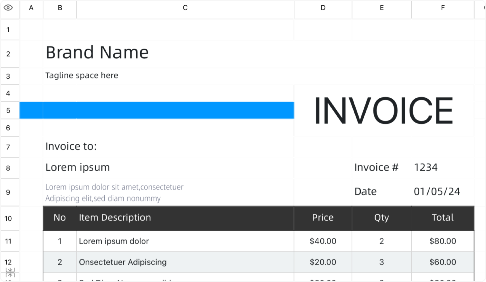 Invoice 7